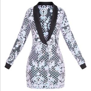 Brand New Pretty Little Thing Blazer Dress